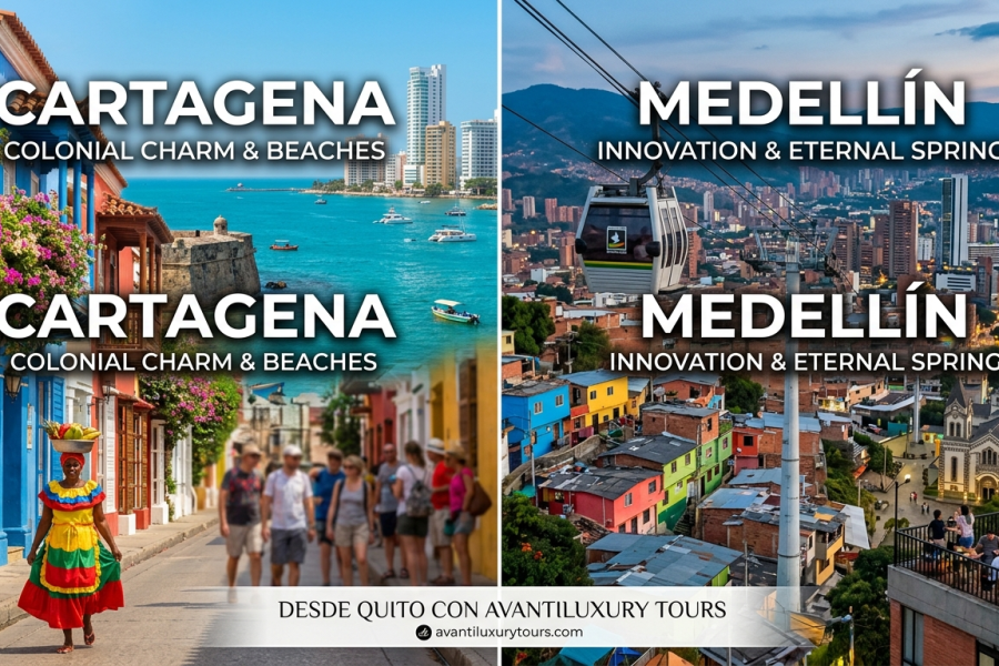 tour a cartagena y medellín desde Ecuador