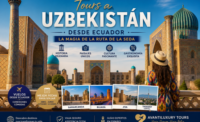 Tours a Uzbekistán desde Ecuador