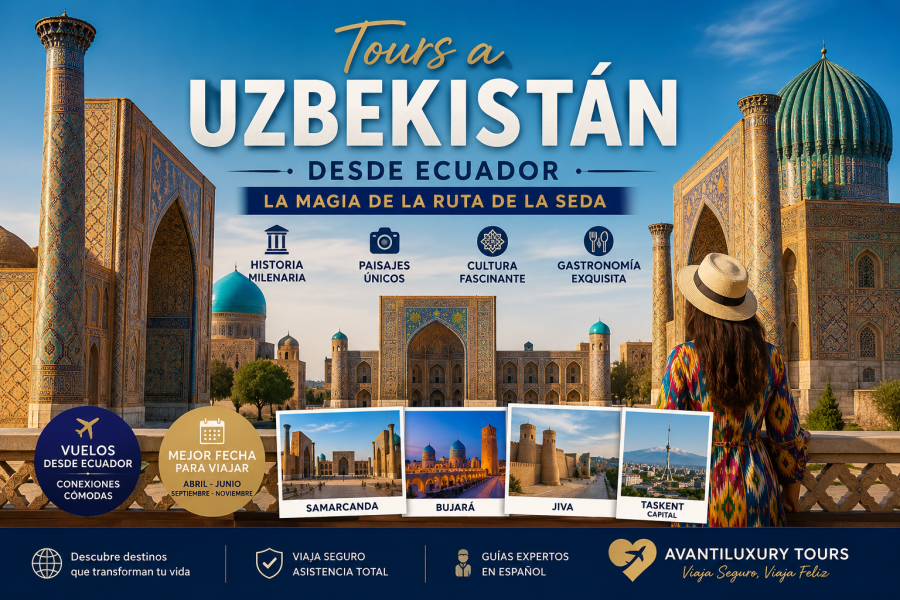 Tours a Uzbekistán desde Ecuador