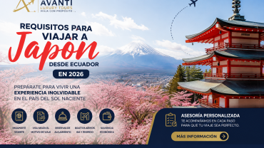 requisitos para viajar a japón desde ecuador