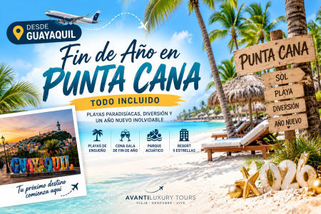 Fin de año en Punta Cana desde Guayaquil